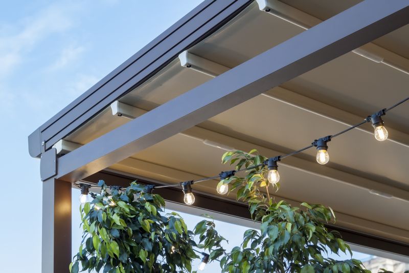 Metal Awning Installation