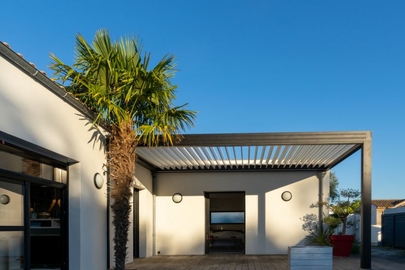 Metal Shade Installation in Napa, CA