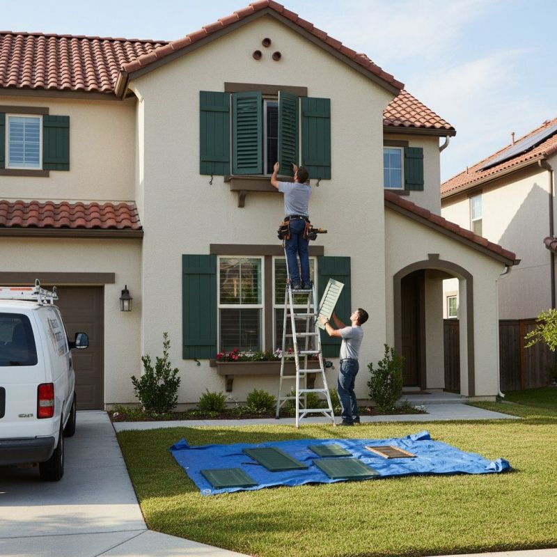 Shutter Handle Repair in Longmont, CO