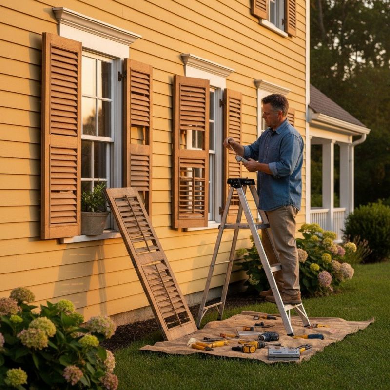 Shutter Louver Repair in Denver County, CO
